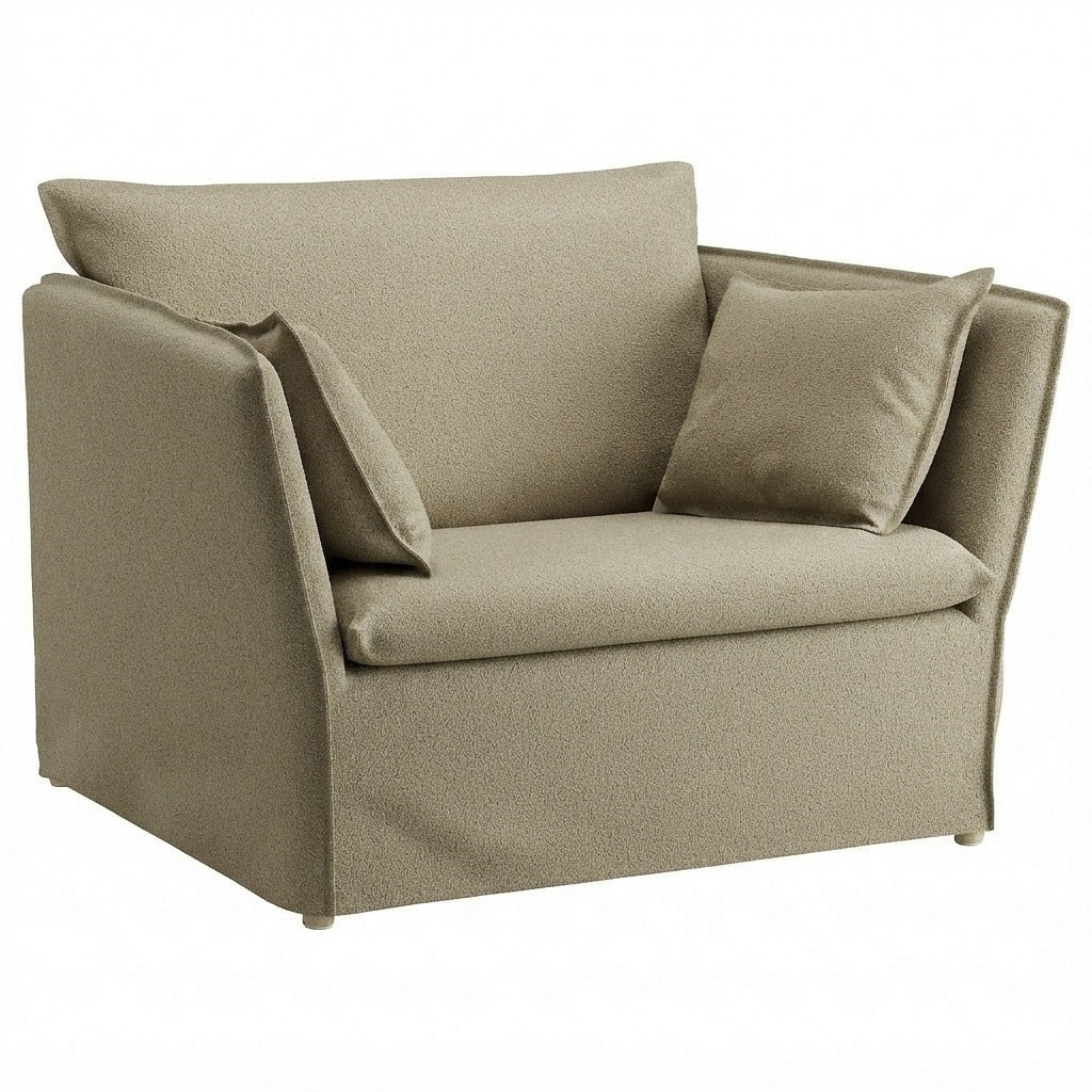 BACKSÄLEN Fauteuil Royal Bouclé 5 — Norsemaison [nm-render]