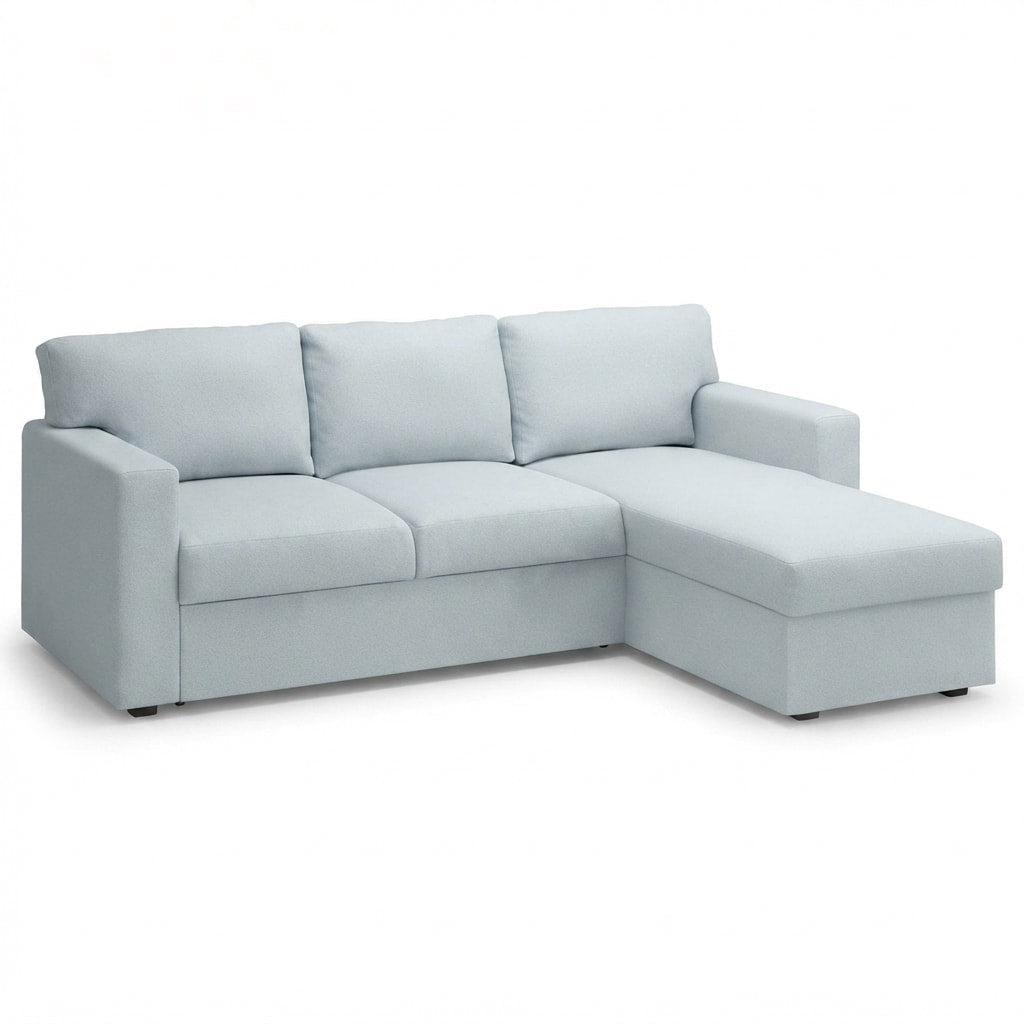Bårslöv 3-zits Slaapbank met chaise longue links hoes Imperia 5 — Norsemaison [nm-render]