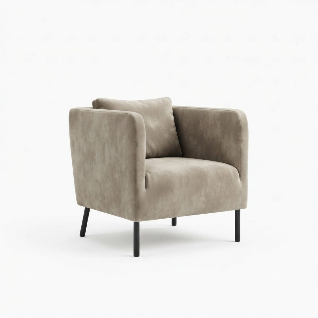 Ekero Fauteuil Fluweel 4 — Norsemaison [nm-render]