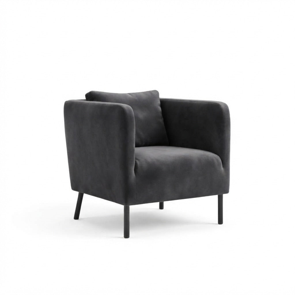 Ekero Fauteuil Fluweel 53 — Norsemaison [nm-render]