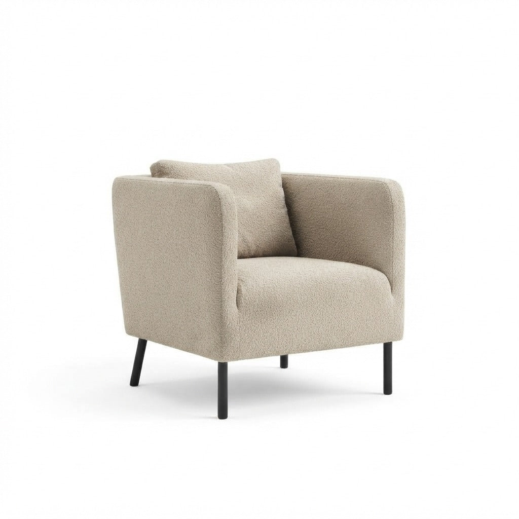 Ekero Fauteuil Royal Bouclé 4 — Norsemaison [nm-render]