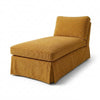 Housse Ektorp Chaise Longue - Velours côtelé Kurkuma Oranje #8