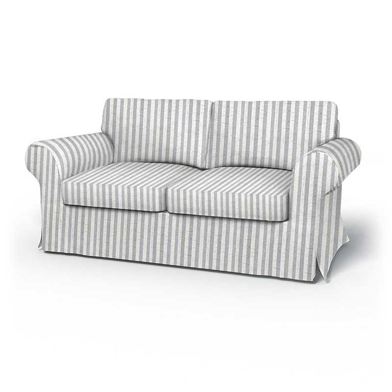 Ektorp 2-zits Hoes - Seaside Linen Blue #13