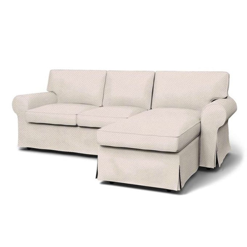 Funda de 3 asientos Ektorp con Chaise Longue