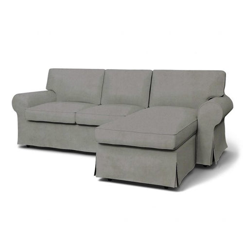 Funda de 3 asientos Ektorp con Chaise Longue