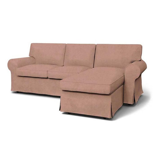 Funda de 3 asientos Ektorp con Chaise Longue