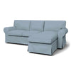 Funda de 3 asientos Ektorp con Chaise Longue