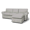 Funda de 3 asientos Ektorp con Chaise Longue