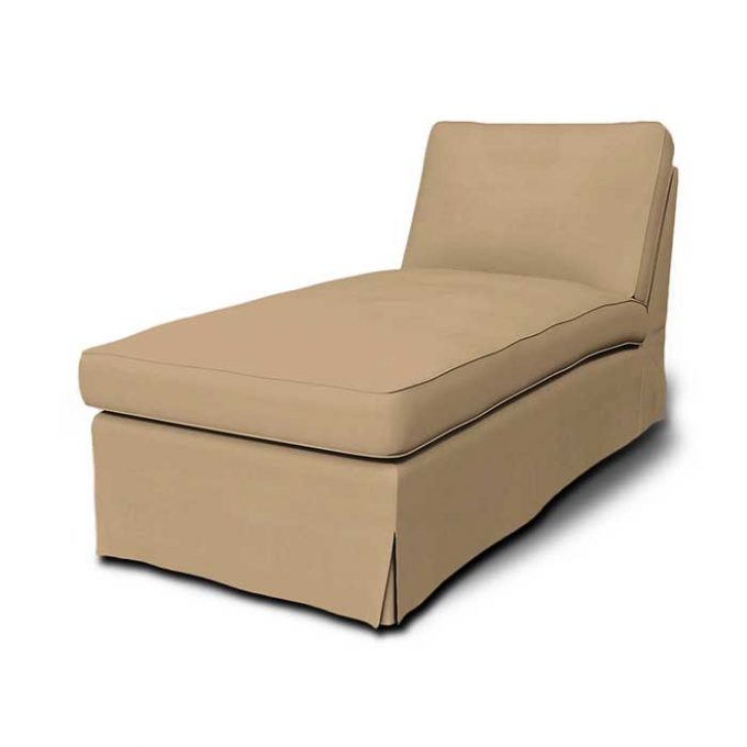 Funda para chaise longue Ektorp