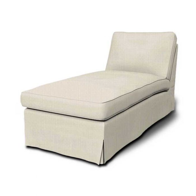 Funda para chaise longue Ektorp