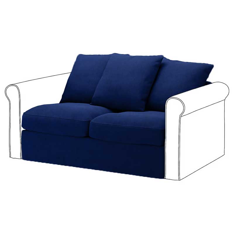 Grönlid 2-Sitzer Bettsofa Bezug