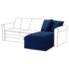 Grönlid chaise longue hoes