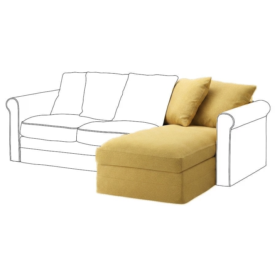 Grönlid chaise longue hoes Imperia 3 — Norsemaison [nm-render]