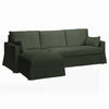 Hyltarp 3-zits met chaise longue links hoes