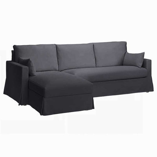 Hyltarp 3-zits met chaise longue links hoes