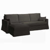 Hyltarp 3-zits met chaise longue links hoes