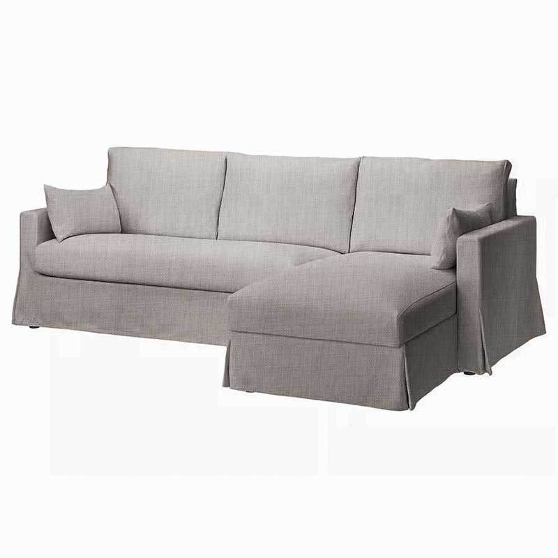 Hyltarp 3-Sitzer mit récamiere rechts Bezug