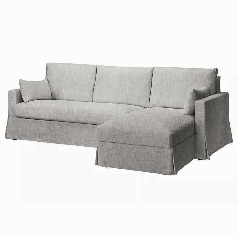 Hyltarp 3-Sitzer mit récamiere rechts Bezug