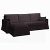 Hyltarp 3-zits met chaise longue links hoes