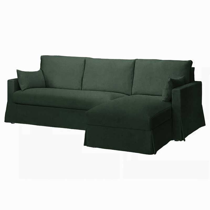 Hyltarp 3-Sitzer mit récamiere rechts Bezug