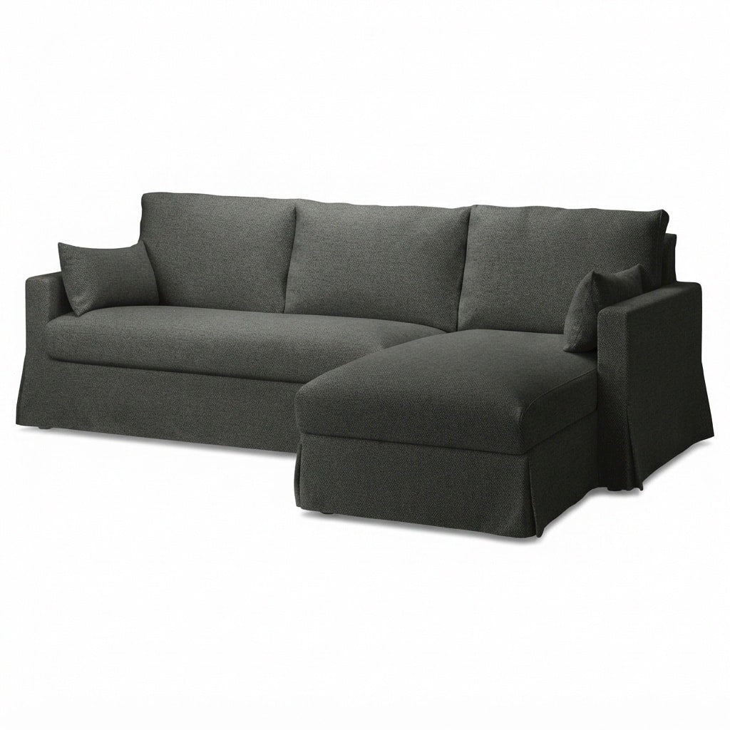 Hyltarp 3-zits met chaise longue rechts hoes Imperia 17 — Norsemaison [nm-render]