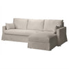 Hyltarp 3-zits met chaise longue rechts hoes Imperia 2 — Norsemaison [nm-render]