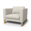 Karlstad Fauteuil Hoes Chenille 2 — Norsemaison [nm-render]