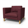 Karlstad Fauteuil Hoes Chenille 31 — Norsemaison [nm-render]