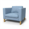 Karlstad Fauteuil Hoes Chenille 34 — Norsemaison [nm-render]