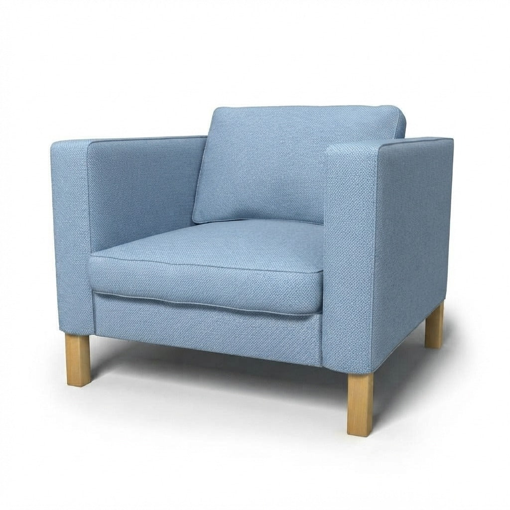 Karlstad Fauteuil Hoes Chenille 34 — Norsemaison [nm-render]