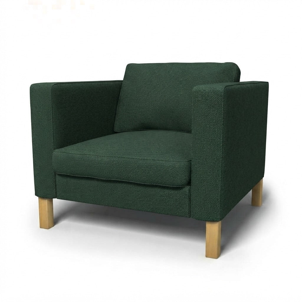 Karlstad Fauteuil Hoes Chenille 38 — Norsemaison [nm-render]