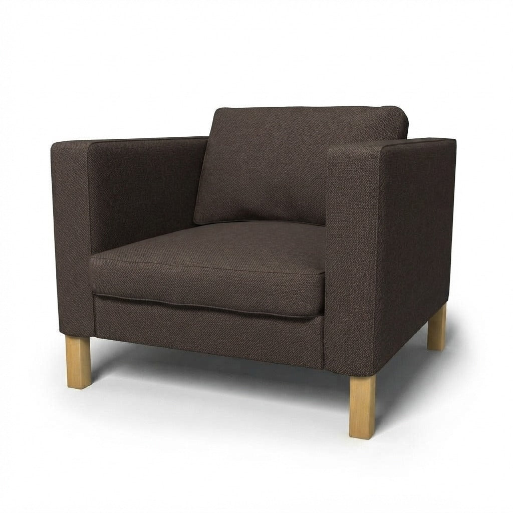 Karlstad Fauteuil Hoes Chenille 47 — Norsemaison [nm-render]