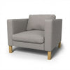 Karlstad Fauteuil Hoes Classic 18 — Norsemaison [nm-render]