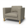 Karlstad Fauteuil Hoes Classic 9 — Norsemaison [nm-render]