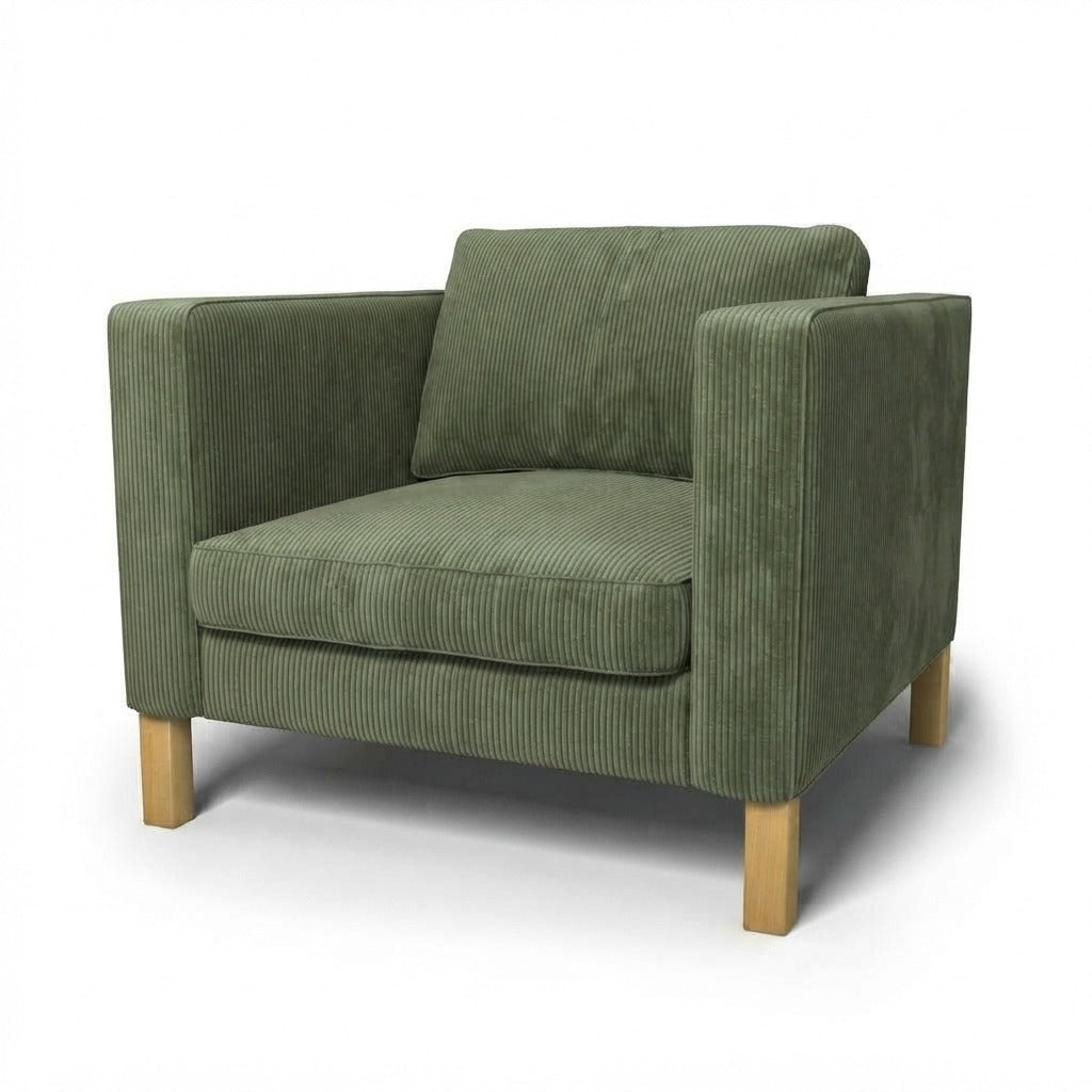 Karlstad Fauteuil Hoes Corduroy 12 — Norsemaison [nm-render]