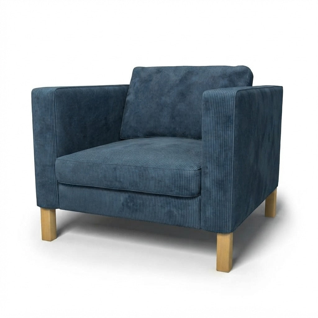 Karlstad Fauteuil Hoes Corduroy 15 — Norsemaison [nm-render]