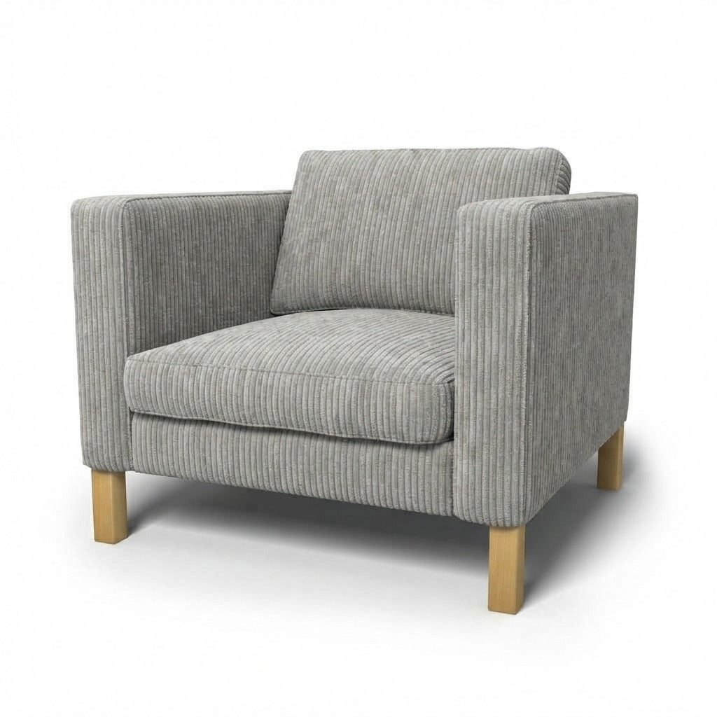 Karlstad Fauteuil Hoes Corduroy 18 — Norsemaison [nm-render]