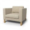 Karlstad Fauteuil Hoes Corduroy 3 — Norsemaison [nm-render]