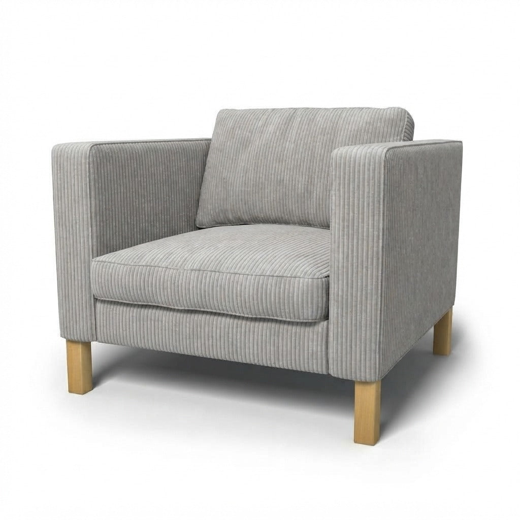 Karlstad Fauteuil Hoes Corduroy 4 — Norsemaison [nm-render]