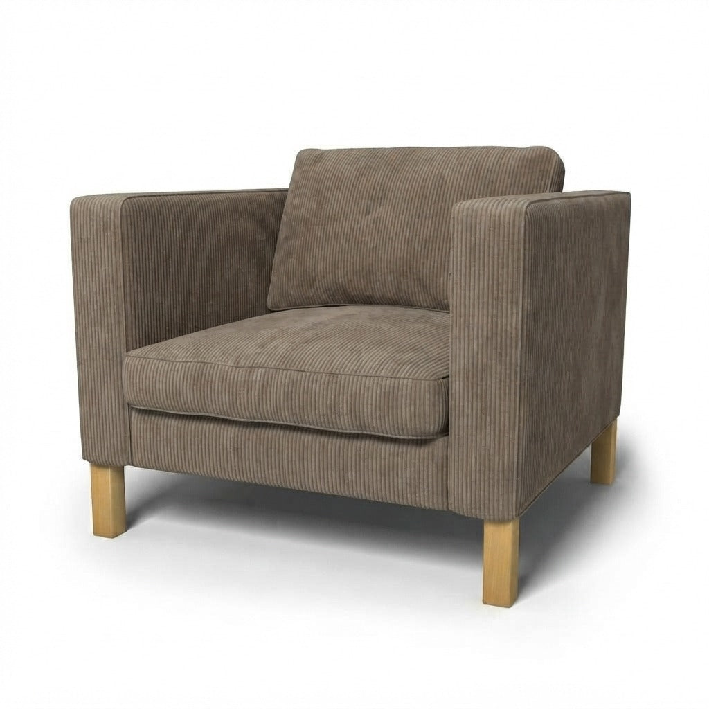 Karlstad Fauteuil Hoes Corduroy 5 — Norsemaison [nm-render]