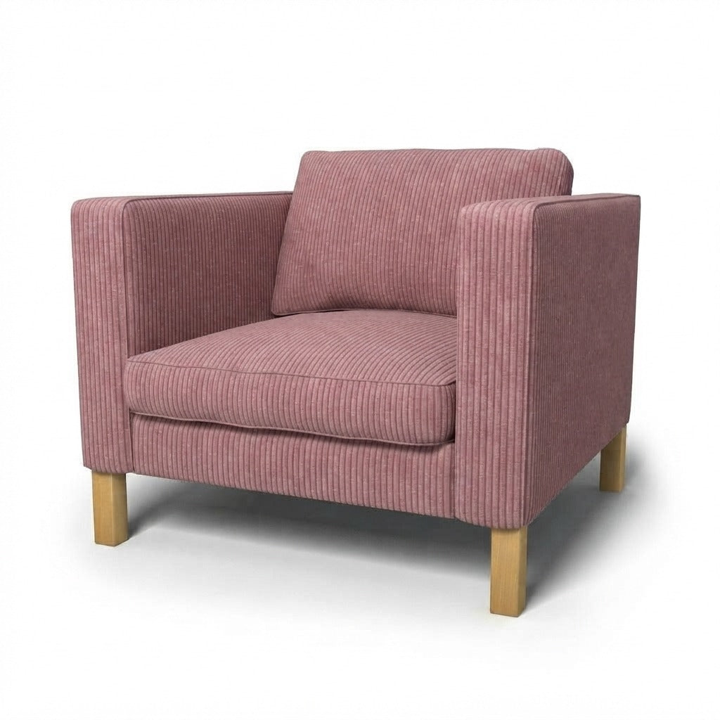 Karlstad Fauteuil Hoes Corduroy 6 — Norsemaison [nm-render]