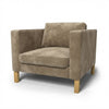Karlstad Fauteuil Hoes Fluweel 15 — Norsemaison [nm-render]