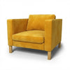 Karlstad Fauteuil Hoes Fluweel 29 — Norsemaison [nm-render]