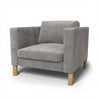Karlstad Fauteuil Hoes Fluweel 50 — Norsemaison [nm-render]