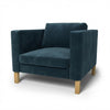 Karlstad Fauteuil Hoes Fluweel 65 — Norsemaison [nm-render]