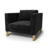 Karlstad Fauteuil Hoes Fluweel 67 — Norsemaison [nm-render]