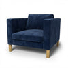 Karlstad Fauteuil Hoes Fluweel 70 — Norsemaison [nm-render]