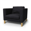 Karlstad Fauteuil Hoes Royal Bouclé 15 — Norsemaison [nm-render]