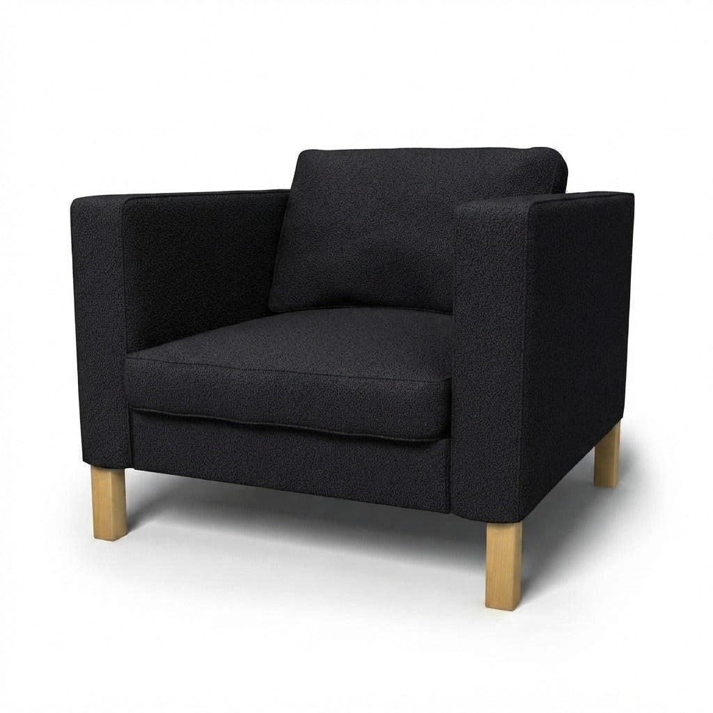 Karlstad Fauteuil Hoes Royal Bouclé 15 — Norsemaison [nm-render]