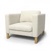 Karlstad Fauteuil Hoes Royal Bouclé 2 — Norsemaison [nm-render]